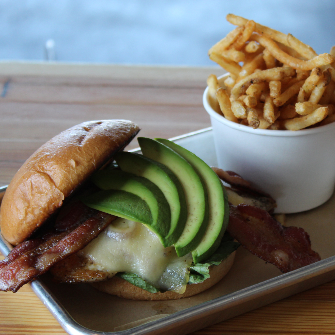 Strike Your Hunger: Mouthwatering Chicken Club Sandwich at Bowlounge
